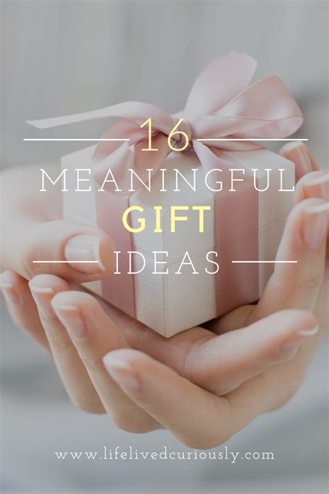 small meaningful gifts for her